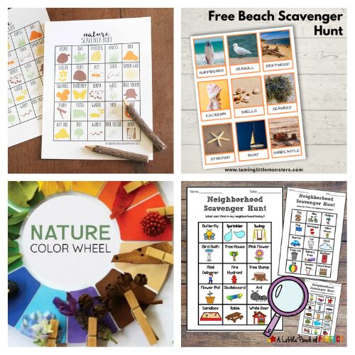 16 Free Scavenger Hunt Printables for Kids- Tired of hearing "I'm bored"? Grab these free printable scavenger hunts for kids! From indoor rainy-day searches to backyard nature trails, these easy activities will keep them entertained and active for hours. Just print and play! | #ScavengerHunt #KidsActivities #FreePrintables #BoredomBusters #ACultivatedNest