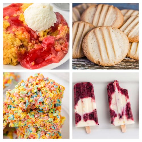 16 Tasty Summer Dessert Recipes Using Only 5 Ingredients or Less- Craving something sweet but don't want to spend hours in a hot kitchen? Beat the summer heat with simple and tasty summer dessert recipes that require 5 ingredients or less! From refreshing pineapple sorbet and homemade popsicles to effortless fruit pies, truffles, and dump cakes, these quick treats are perfect for hot days. | #SummerDesserts #EasyDesserts #5IngredientRecipes #SummerRecipes #ACultivatedNest