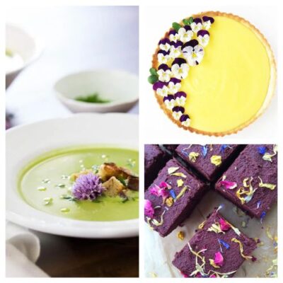 16 Delectable Edible Flower Recipes for Summer Entertaining