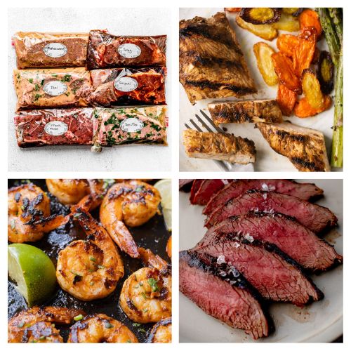 36 Easy Marinades to Transform Cheap Meat Cuts for Summer Grilling- Elevate your backyard BBQ and make every cut of meat taste gourmet! Discover easy marinade recipes perfect for tenderizing and transforming budget-friendly cuts into summer grilling sensations. From classic steak to juicy chicken and flavorful seafood, these simple marinades are your go-to for mouthwatering results. | #GrillingRecipes #EasyRecipes #BBQIdeas #Marinades #ACultivatedNest