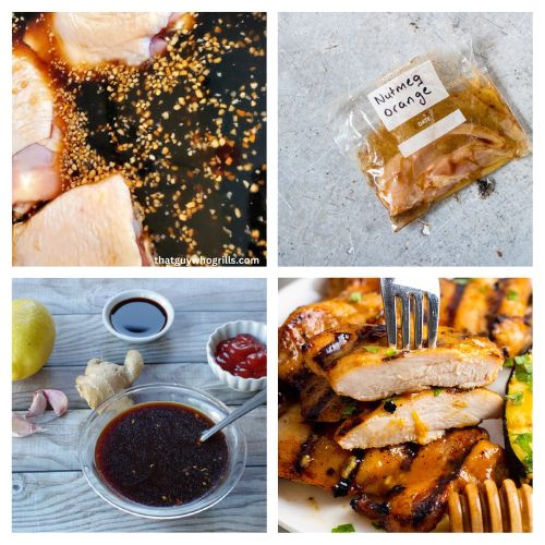 36 Easy Marinade Recipes for Summer Grilling- Elevate your backyard BBQ and make every cut of meat taste gourmet! Discover easy marinade recipes perfect for tenderizing and transforming budget-friendly cuts into summer grilling sensations. From classic steak to juicy chicken and flavorful seafood, these simple marinades are your go-to for mouthwatering results. | #GrillingRecipes #EasyRecipes #BBQIdeas #Marinades #ACultivatedNest