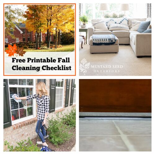 16 Deep Cleaning Tasks to Do Before Fall Hits- Get your home sparkling clean and organized before the rush of fall! Discover deep cleaning tasks and easy organizing ideas to tackle before school starts and the temperatures drop. Prepare for fall with printable checklists, smart routines, and helpful tips to make the seasonal transition a breeze. | #FallCleaning #DeepCleaning #FallPrep #CleaningChecklist #ACultivatedNest