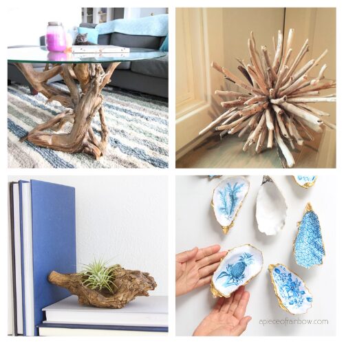 16 Beachy DIY Decor Ideas to Welcome Summer- Bring the ocean breeze home! Discover beautiful beach-inspired DIY decor ideas to get your house ready for summer. From coastal signs to sea-glass-inspired jars, these easy projects will turn your space into a relaxing seaside sanctuary. | #BeachDecor #SummerDIY #CoastalStyle #HomeDecor #ACultivatedNest