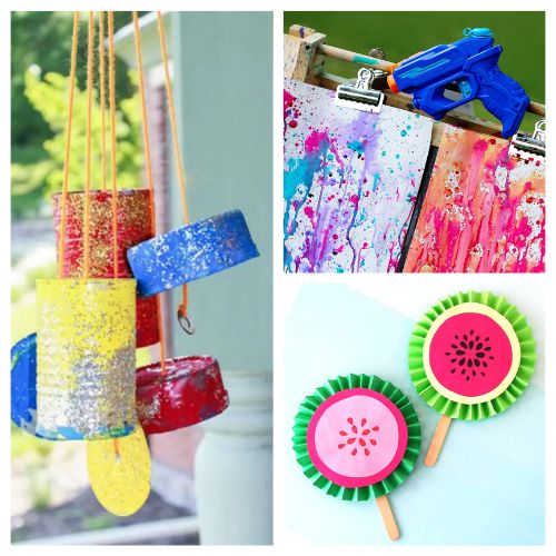 16 Boredom-Busting Kids' Crafts for the Last Days of Summer- Keep kids entertained and spark their creativity with these boredom-busting kids' crafts- perfect for the last days of summer! From colorful painted rocks to bubble wand making stations, these DIY projects are fun, screen-free, and easy for children of all ages. | #KidsCrafts #SummerActivities #ScreenFreeFun #kidsActivities #ACultivatedNest