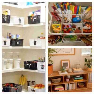 20 Easy Organizing Projects to Do in One Afternoon (Before School Starts!)