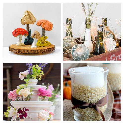 16 Late Summer DIY Centerpieces That Don't Scream Halloween- Looking for late summer/early fall decor ideas that aren’t all about pumpkins and ghosts? These late summer DIY centerpieces add a cozy, seasonal touch to your home without any Halloween vibes. From rustic florals to creative table arrangements, you’ll find plenty of inspiration to transition your space beautifully into autumn! | #FallDecor #DIYCenterpieces #LateSummerDecor #TableDecor #ACultivatedNest