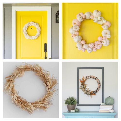 16 Beautiful Late Summer Wreath DIY Projects- Looking for inspiration to refresh your front door? Discover beautiful DIY late summer wreaths you can make at home! These easy, creative tutorials feature natural elements, florals, and budget-friendly materials perfect for summer and fall. Pin your favorites and start crafting today! | #DIYWreath #FallDecor #WreathIdeas #DIYProjects #ACultivatedNest