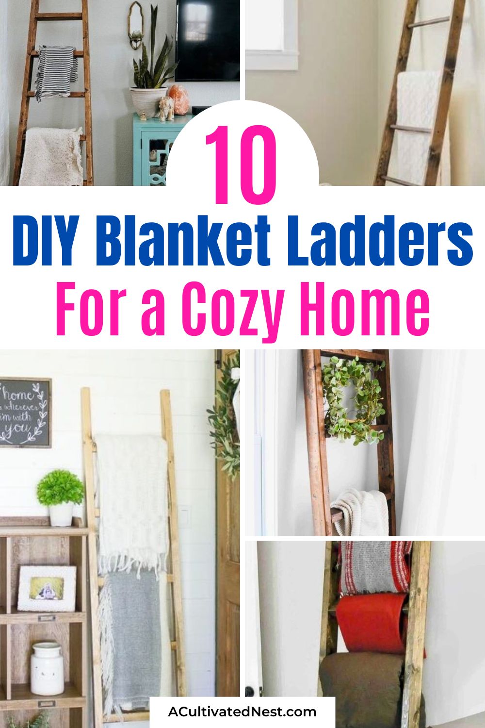 10 DIY Blanket Ladder Ideas for a Cozy Home