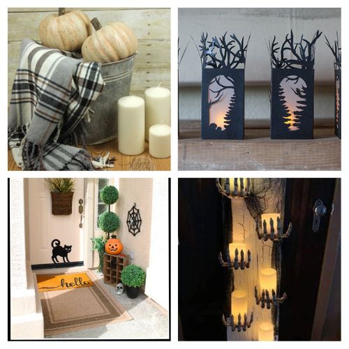 16 Chic Dollar Store Halloween DIY Decor Projects- Get inspired with creative and budget-friendly dollar store Halloween decorations! These easy DIY projects will give your home a spooky yet chic vibe, without breaking the bank. From glam pumpkins to stylish wreaths, transform your space with unique crafts perfect for any Halloween party or décor lover. | #DollarStoreDIY #HalloweenDecor #HalloweenCrafts #DIYProjects #ACultivatedNest