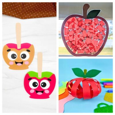24 Fun Fall Apple Crafts for Kids