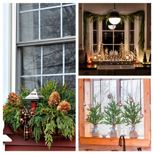 16 Charming Windowsill Christmas Decorations- Bring festive cheer to every room with these charming windowsill Christmas decoration ideas! From DIY garlands to whimsical window boxes and creative crafts, you’ll find inspiration for every style and budget. Perfect for adding holiday magic to your home, whether you love traditional or modern decor. | #ChristmasDecor #WindowsillDecor #DIYChristmas #HolidayInspiration #ACultivatedNest 16 Charming Windowsill Christmas Decorations- A Cultivated Nest