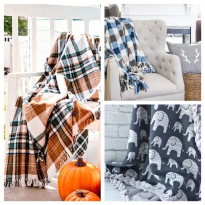 20 Cozy No-Sew DIY Blanket Projects