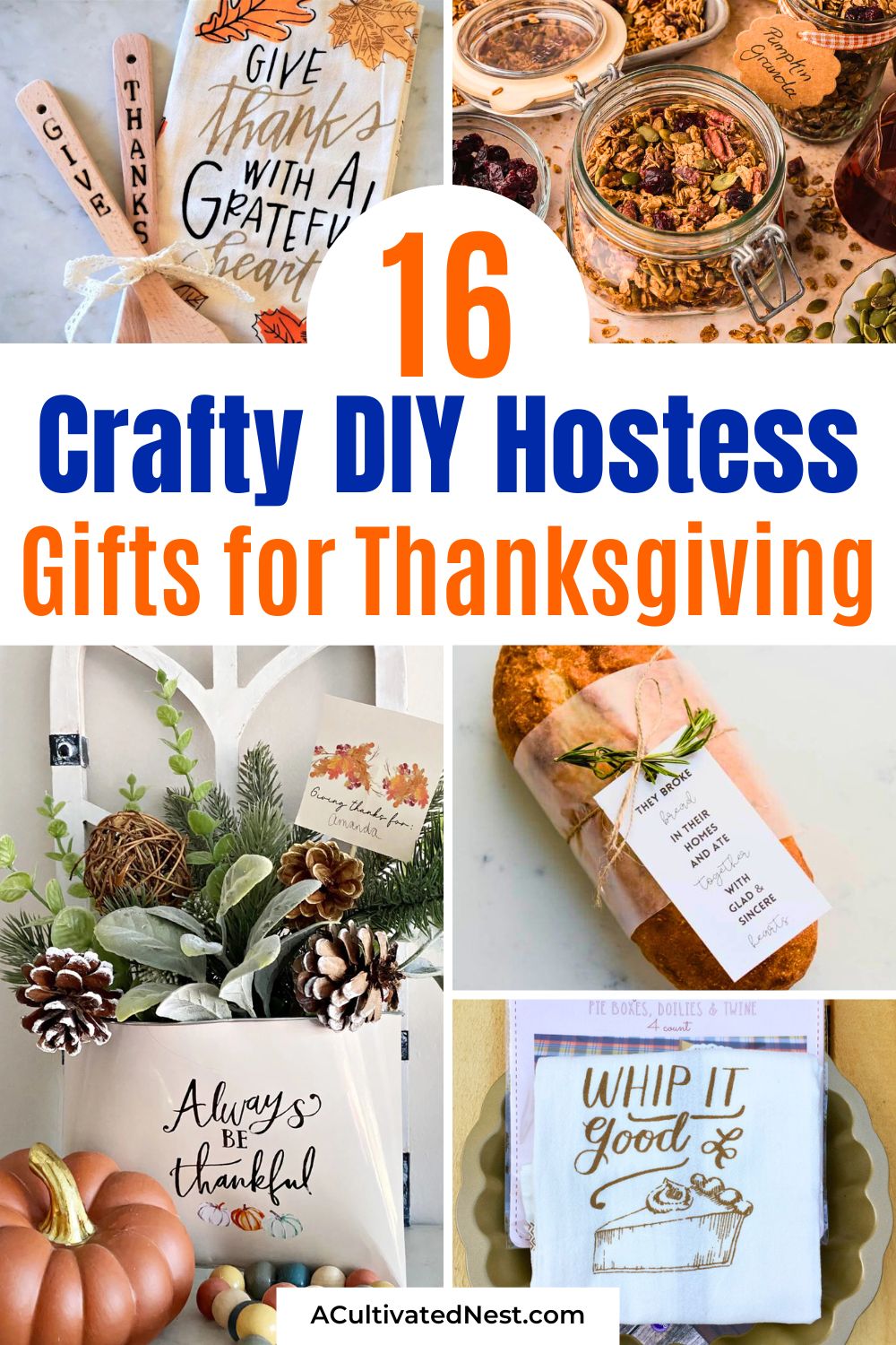 16 Crafty Thanksgiving Hostess Gifts That Aren't Wine- Looking for Thanksgiving hostess gifts that stand out? Check out these crafty and creative ideas that go beyond wine! Fun, easy-to-make gifts and festive inspiration to show your gratitude this holiday season. | #ThanksgivingDIY #ThanksgivingIdeas #HandmadeGifts #ThanksgivingCrafts #ACultivatedNest