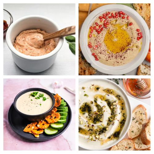 40 Delicious Dips and Spreads Without Cream Cheese- Discover mouthwatering dips and spreads that are completely cream cheese free! Whether you’re looking for party appetizers, healthy snacks, or simple sandwich spreads, this roundup has something for everyone. From savory hummus and queso to tangy red pepper dips and herby salsas, each recipe is unique and easy to make. Take your snack table to the next level with these flavorful favorites! | #Dips #Appetizers #PartyFood #EasyRecipes #ACultivatedNest 40 Delicious Dips and Spreads Without Cream Cheese- Discover mouthwatering dips and spreads that are completely cream cheese free! Whether you’re looking for party appetizers, healthy snacks, or simple sandwich spreads, this roundup has something for everyone. From savory hummus and queso to tangy red pepper dips and herby salsas, each recipe is unique and easy to make. Take your snack table to the next level with these flavorful favorites! | #Dips #Appetizers #PartyFood #EasyRecipes #ACultivatedNest