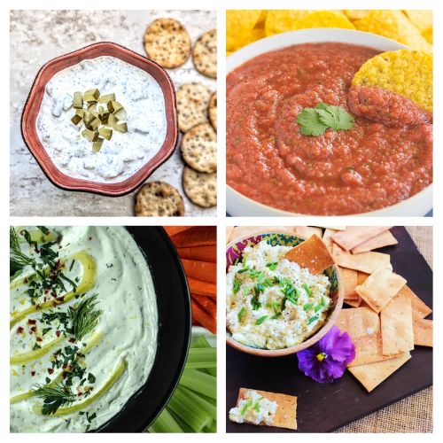40 Delicious Dips and Spread Recipes That Don't Use Cream Cheese- Discover mouthwatering dips and spreads that are completely cream cheese free! Whether you’re looking for party appetizers, healthy snacks, or simple sandwich spreads, this roundup has something for everyone. From savory hummus and queso to tangy red pepper dips and herby salsas, each recipe is unique and easy to make. Take your snack table to the next level with these flavorful favorites! | #Dips #Appetizers #PartyFood #EasyRecipes #ACultivatedNest 40 Delicious Dips and Spread Recipes That Don't Use Cream Cheese- Discover mouthwatering dips and spreads that are completely cream cheese free! Whether you’re looking for party appetizers, healthy snacks, or simple sandwich spreads, this roundup has something for everyone. From savory hummus and queso to tangy red pepper dips and herby salsas, each recipe is unique and easy to make. Take your snack table to the next level with these flavorful favorites! | #Dips #Appetizers #PartyFood #EasyRecipes #ACultivatedNest