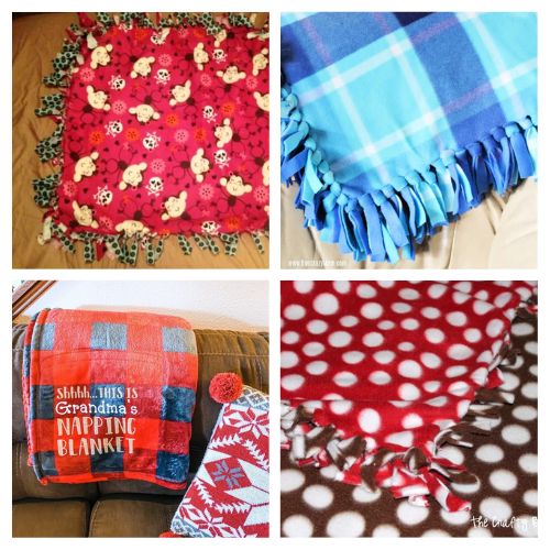 20 Cozy No-Sew DIY Blanket Projects- Snuggle up with these cozy no-sew DIY blanket projects! Whether you’re a beginner crafter or looking for quick homemade gift ideas, these easy tutorials have something for everyone. Create fleece tie blankets, baby blankets, flannel throws and more – all without sewing a single stitch! | #DIYBlanket #NoSewProjects #BlanketTutorial #BeginnerCraft #ACultivatedNest