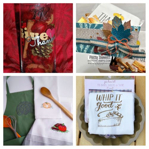 16 Thanksgiving DIY Gifts for Hostesses- Surprise your Thanksgiving host with one of these unique DIY gift ideas! From homemade treats to creative decor, these thoughtful hostess gifts are anything but ordinary. Perfect for friends, family, or any holiday celebration, no wine required! | #ThanksgivingGifts #HostessGiftIdeas #CraftyThanksgiving #DIYGiftIdeas #ACultivatedNest