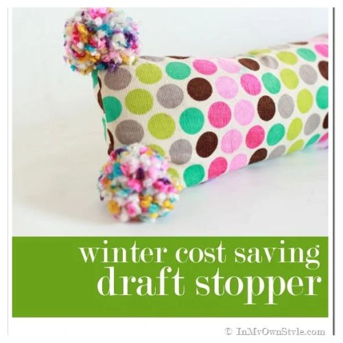12 Draft Stopper DIY Projects for Cold Windows and Doors- Say goodbye to cold drafts with these clever and stylish DIY draft stopper projects! Learn how to make your own draft snakes and stoppers to keep your home warm all winter long. Perfect for crafters and anyone looking to save energy. | #DraftStopper #DIYIdeas #frugalLiving #WinterDIY #ACultivatedNest