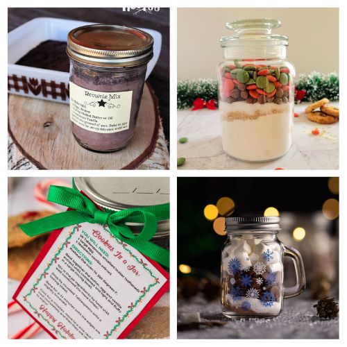 24 Mason Jar Baking Mix Gifts- Treat your friends and family to delicious homemade gifts this season with these Mason Jar baking mix gifts! From cookie and brownie mixes to muffins and hot chocolate, these simple DIY recipes are perfect for the holidays or any special occasion. Your recipients will love the creative (and tasty!) touch. | #MasonJarGifts #DIYHolidayGifts #GiftIdeas #FoodGifts #ACultivatedNest 24 Mason Jar Baking Mix Gifts- Treat your friends and family to delicious homemade gifts this season with these Mason Jar baking mix gifts! From cookie and brownie mixes to muffins and hot chocolate, these simple DIY recipes are perfect for the holidays or any special occasion. Your recipients will love the creative (and tasty!) touch. | #MasonJarGifts #DIYHolidayGifts #GiftIdeas #FoodGifts #ACultivatedNest