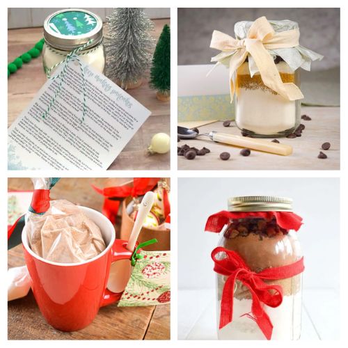 24 Mason Jar Baking Mix Holiday Homemade Gifts- Treat your friends and family to delicious homemade gifts this season with these Mason Jar baking mix gifts! From cookie and brownie mixes to muffins and hot chocolate, these simple DIY recipes are perfect for the holidays or any special occasion. Your recipients will love the creative (and tasty!) touch. | #MasonJarGifts #DIYHolidayGifts #GiftIdeas #FoodGifts #ACultivatedNest 24 Mason Jar Baking Mix Holiday Homemade Gifts- Treat your friends and family to delicious homemade gifts this season with these Mason Jar baking mix gifts! From cookie and brownie mixes to muffins and hot chocolate, these simple DIY recipes are perfect for the holidays or any special occasion. Your recipients will love the creative (and tasty!) touch. | #MasonJarGifts #DIYHolidayGifts #GiftIdeas #FoodGifts #ACultivatedNest