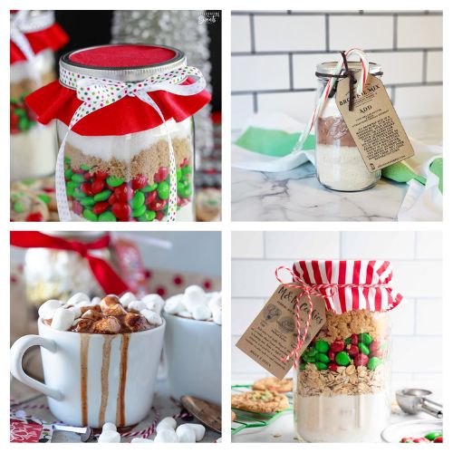 24 Mason Jar Baking Mix Holiday Homemade Gifts- Treat your friends and family to delicious homemade gifts this season with these Mason Jar baking mix gifts! From cookie and brownie mixes to muffins and hot chocolate, these simple DIY recipes are perfect for the holidays or any special occasion. Your recipients will love the creative (and tasty!) touch. | #MasonJarGifts #DIYHolidayGifts #GiftIdeas #FoodGifts #ACultivatedNest 24 Mason Jar Baking Mix Holiday Homemade Gifts- Treat your friends and family to delicious homemade gifts this season with these Mason Jar baking mix gifts! From cookie and brownie mixes to muffins and hot chocolate, these simple DIY recipes are perfect for the holidays or any special occasion. Your recipients will love the creative (and tasty!) touch. | #MasonJarGifts #DIYHolidayGifts #GiftIdeas #FoodGifts #ACultivatedNest