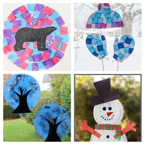 16 Fun Suncatcher Winter Crafts for Kids- Bring some sparkle to your winter days with these creative suncatcher crafts for kids! From snowflakes to polar bears, these easy projects are perfect for preschoolers and older children alike. Brighten your windows and keep little hands busy all season long! | #WinterCrafts #SuncatcherCrafts #KidsActivities #CraftsForKids #ACultivatedNest