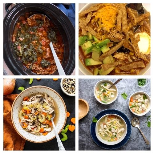 20 5-Ingredient Slow Cooker Soup Recipes- Stop stressing over dinner! These slow cooker soup recipes use 5 ingredients or less, making them the ultimate life hack for busy weeknights. Whether you're craving a hearty potato soup or a zesty taco chili, these easy crock-pot meals save you time and money without sacrificing flavor. Perfect for meal prepping or those days when you just need a "set-it-and-forget-it" dinner solution that the whole family will love. | #SlowCookerRecipes #CrockpotSoups #5IngredientMeals #EasyDinnerIdeas #ACultivatedNest