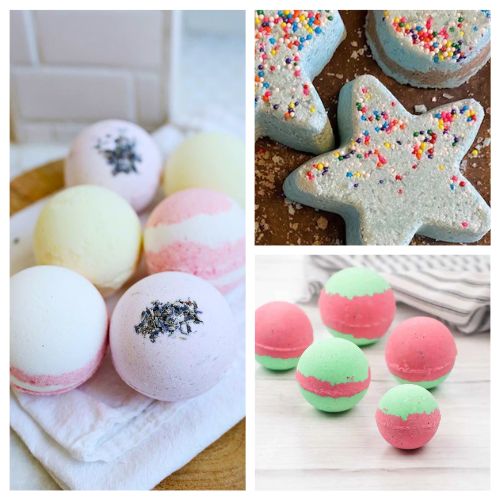 24 Fun and Fizzy DIY Bath Bombs for Kids- Looking for a fun indoor activity for a cold or rainy day? These DIY bath bomb recipes for kids are the ultimate boredom buster! From hidden toy surprises to vibrant colors and fizzy science, these easy homemade bath bombs use frugal ingredients you probably already have in your pantry. Perfect for sensory play and making bath time the best part of the day! | #DIYBathBombs #BathBombsForKids #IndoorActivities #DIYCrafts #ACultivatedNest