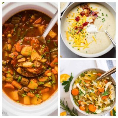 20 Slow Cooker Soup Recipes with 5 Ingredients or Less