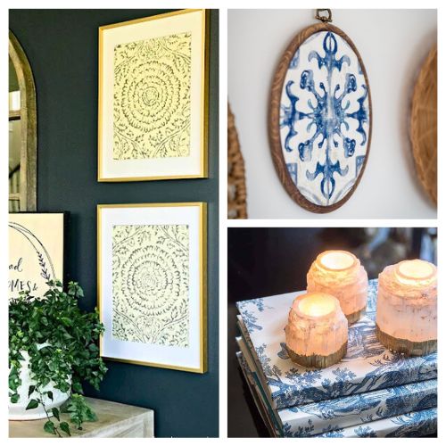 16 Ways to Use Up Extra Wallpaper- Don't let those expensive wallpaper scraps go to waste! From lining the back of a hutch to creating custom wall art, these creative ways to use up leftover wallpaper will give your home a high-end look on a tiny budget. These easy DIY upcycling projects are the perfect way to add color and pattern to any room without a full renovation. | #WallpaperDIY #UpcycledDecor #HomeDecorHacks #BudgetFriendlyDIY #ACultivatedNest