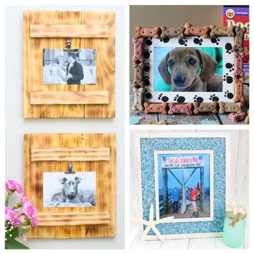 16 Beautiful Picture Frame Crafts- Give your favorite memories the spotlight they deserve! Discover beautiful DIY picture frame crafts that will make your photos pop and perfectly match your home’s unique style. From rustic textures to modern finishes, these creative projects turn basic frames into stunning pieces of custom decor. | #PictureFrameDIY #HomeDecorIdeas #DIYHomeProjects #CraftyDecor #ACultivatedNest
