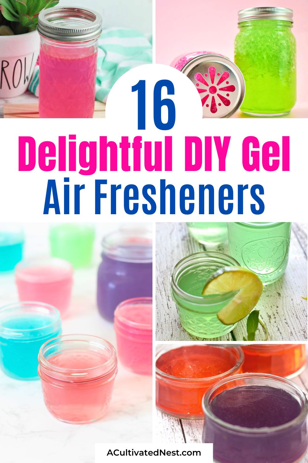 16 Delightful DIY Gel Air Fresheners