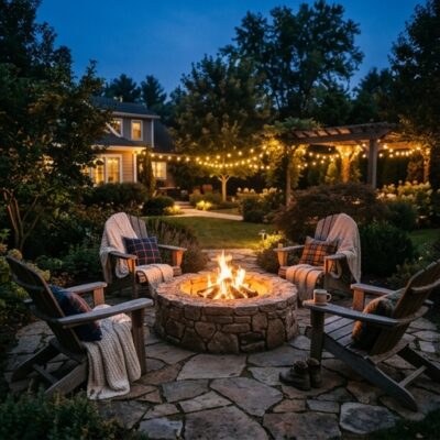 16 DIY Fire Pit Ideas for Cozy Summer Evenings