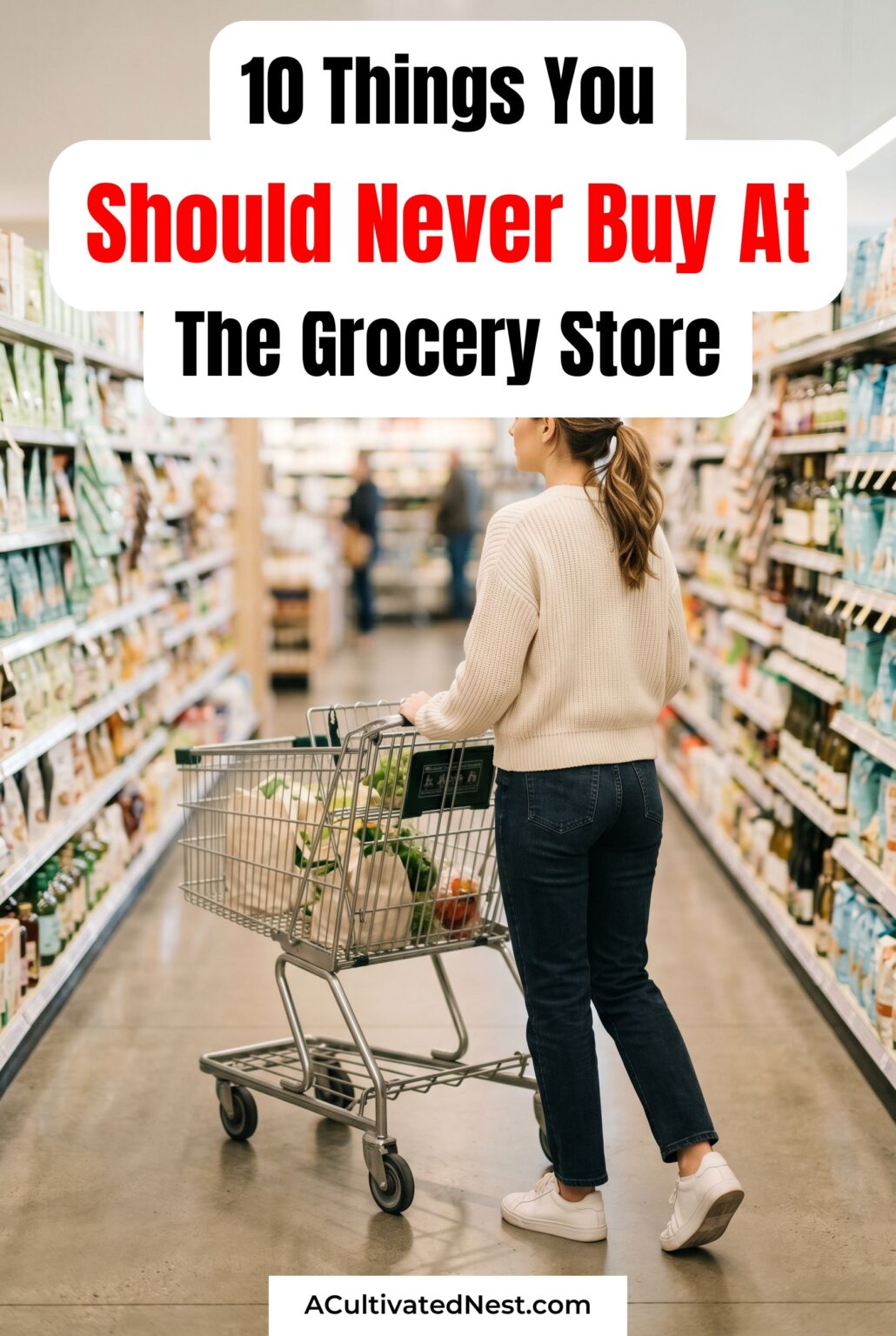 10 Things You Should Never Buy at the Grocery Store - A Cultivated Nest