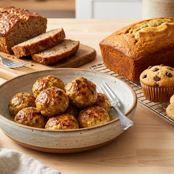 How (and Why) to Master Egg-Free Cooking and Baking- Groceries are getting out of hand, and paying highway robbery prices for eggs (or watching a 12-pack go bad before you can use it) is a total budget buster. Whether you are dealing with an egg allergy or just trying to slash your grocery bill, you can still make perfect morning muffins, fluffy cakes, and weeknight comfort food completely egg-free with these tips and swaps! | #EggFreeBaking #EggSubstitute #FrugalLiving #BudgetCooking #ACultivatedNest