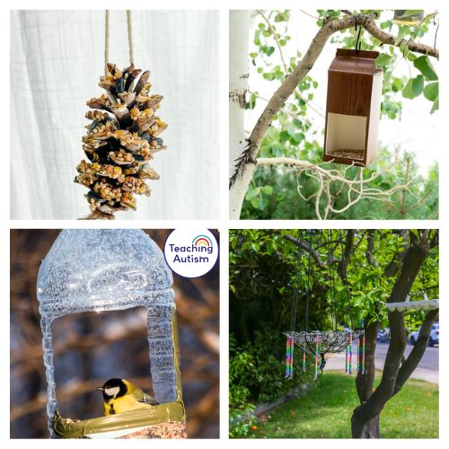 28 DIY Bird Feeders & Baths to Help Wildlife During Cold Months- Help your local backyard birds this season! As natural food sources become scarce in fall and winter, these easy DIY bird feeders and water stations provide essential nutrients and hydration to keep wildlife thriving. Click through for budget-friendly, family-friendly craft ideas to turn your yard into a winter wildlife refuge! | #DIYBirdFeeder #BackyardBirds #BirdWatching #FallCrafts #ACultivatedNest