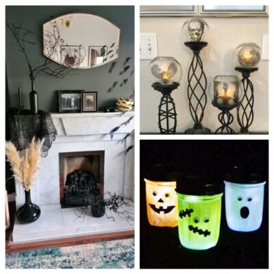 12 DIY Halloween Indoor Decor Crafts & Tutorials
