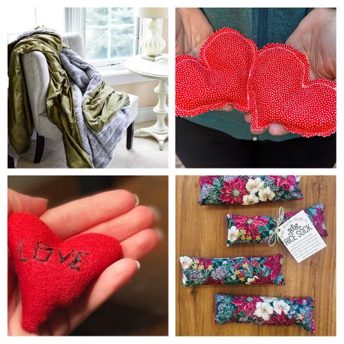 16 Handmade Hand Warmers and Cozy Winter Accessories- Stay warm on a budget with handmade cozy accessories! Discover easy DIY tutorials for rice hand warmers, fleece mittens, infinity scarves, and cozy slippers. Perfect for scrap busting, beginner sewers, and quick handmade holiday gifts! | #DIYSewing #HandmadeGifts #HandWarmers #FreeSewingPatterns #ACultivatedNest