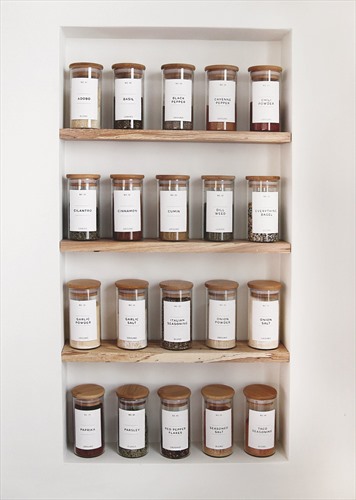 10 Free Printable Spice Jar Labels- Ready for a kitchen refresh? Give your spice collection a budget-friendly makeover with these stunning FREE printable spice jar labels! From minimalist modern to charming farmhouse styles, there’s a design for every kitchen. Say goodbye to pantry clutter and hello to beautifully organized, easy-to-find seasonings! |#kitchenorganization #pantryorganization #spicejarlabels #freeprintables #ACultivatedNest