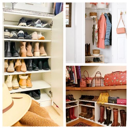 16 Genius Tips for Organizing Coats, Scarves, and Boots- Tired of winter gear taking over your entryway? Boot piles and scarf clutter don't stand a chance! Discover genius tips for organizing coats, scarves, and boots in small closets, mudrooms, and tight hallways. Keep your cold-weather gear neat, accessible, and ready for busy mornings! | #HomeOrganization #CoatClosetOrganization #WinterStorage #OrganizedHome #ACultivatedNest